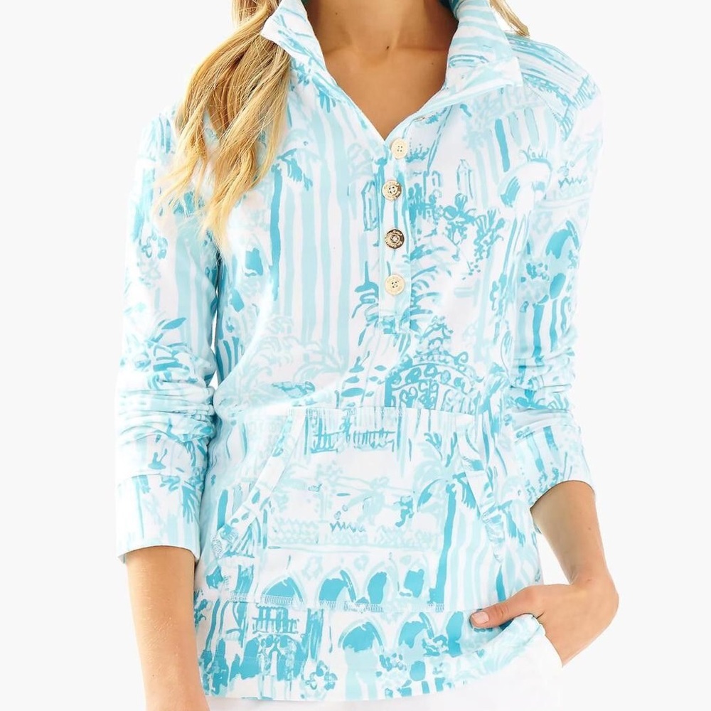 Lilly Pulitzer La Via Loca Captain Popover XS